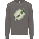 Technology Creation of Adam Parody Teck IT Mens Sweatshirt Jumper Charcoal