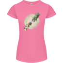 Technology Creation of Adam Parody Teck IT Womens Petite Cut T-Shirt Azalea
