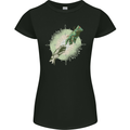 Technology Creation of Adam Parody Teck IT Womens Petite Cut T-Shirt Black