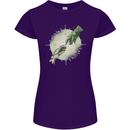 Technology Creation of Adam Parody Teck IT Womens Petite Cut T-Shirt Purple