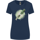 Technology Creation of Adam Parody Teck IT Womens Wider Cut T-Shirt Navy Blue