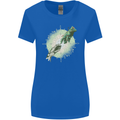 Technology Creation of Adam Parody Teck IT Womens Wider Cut T-Shirt Royal Blue