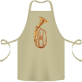 Tenorhorn Brass Musical Instrument Cotton Apron 100% Organic Khaki