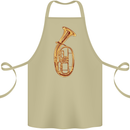 Tenorhorn Brass Musical Instrument Cotton Apron 100% Organic Khaki