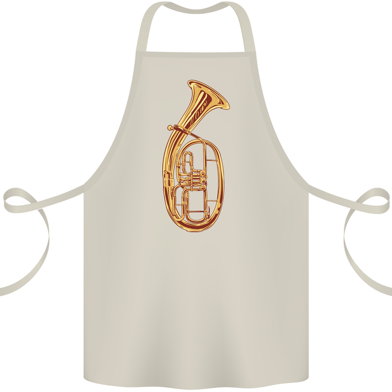 Tenorhorn Brass Musical Instrument Cotton Apron 100% Organic Natural