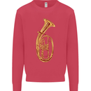 Tenorhorn Brass Musical Instrument Kids Sweatshirt Jumper Heliconia