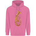 Tenorhorn Brass Musical Instrument Mens 80% Cotton Hoodie Azelea