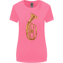 Tenorhorn Brass Musical Instrument Womens Wider Cut T-Shirt Azalea