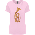 Tenorhorn Brass Musical Instrument Womens Wider Cut T-Shirt Light Pink