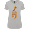 Tenorhorn Brass Musical Instrument Womens Wider Cut T-Shirt Sports Grey