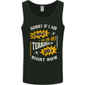 Terrible 30s Funny 30 Year Old Birthday Mens Vest Tank Top Black