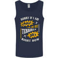 Terrible 30s Funny 30 Year Old Birthday Mens Vest Tank Top Navy Blue