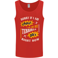 Terrible 30s Funny 30 Year Old Birthday Mens Vest Tank Top Red