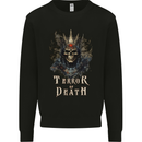 Terror of Death Skull Demon Kids Sweatshirt Jumper Black