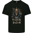Terror of Death Skull Demon Kids T-Shirt Childrens Black