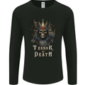 Terror of Death Skull Demon Mens Long Sleeve T-Shirt Black