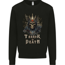 Terror of Death Skull Demon Mens Sweatshirt Jumper Black