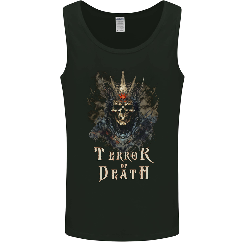 Terror of Death Skull Demon Mens Vest Tank Top Black