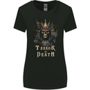 Terror of Death Skull Demon Womens Wider Cut T-Shirt Black