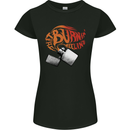 That Burning Feeling Cigarette Lighter Womens Petite Cut T-Shirt Black