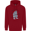 The Anatomy of Bigfoot Childrens Kids Hoodie Red