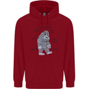The Anatomy of Bigfoot Childrens Kids Hoodie Red