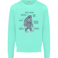 The Anatomy of Bigfoot Kids Sweatshirt Jumper Peppermint