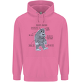The Anatomy of Bigfoot Mens 80% Cotton Hoodie Azelea