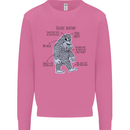 The Anatomy of Bigfoot Mens Sweatshirt Jumper Azalea