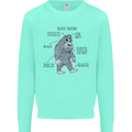 The Anatomy of Bigfoot Mens Sweatshirt Jumper Peppermint