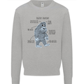 The Anatomy of Bigfoot Mens Sweatshirt Jumper Sports Grey