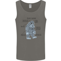 The Anatomy of Bigfoot Mens Vest Tank Top Charcoal