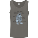 The Anatomy of Bigfoot Mens Vest Tank Top Charcoal