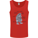 The Anatomy of Bigfoot Mens Vest Tank Top Red