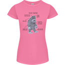 The Anatomy of Bigfoot Womens Petite Cut T-Shirt Azalea