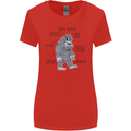 The Anatomy of Bigfoot Womens Wider Cut T-Shirt Red