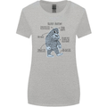 The Anatomy of Bigfoot Womens Wider Cut T-Shirt Sports Grey