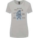 The Anatomy of Bigfoot Womens Wider Cut T-Shirt Sports Grey