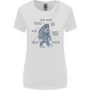 The Anatomy of Bigfoot Womens Wider Cut T-Shirt White