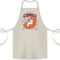 The Anatomy of a Corgi Dog Cotton Apron 100% Organic Natural