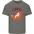 The Anatomy of a Corgi Dog Kids T-Shirt Childrens Charcoal