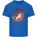 The Anatomy of a Corgi Dog Kids T-Shirt Childrens Royal Blue