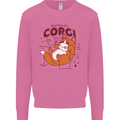 The Anatomy of a Corgi Dog Mens Sweatshirt Jumper Azalea
