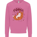 The Anatomy of a Corgi Dog Mens Sweatshirt Jumper Azalea