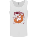 The Anatomy of a Corgi Dog Mens Vest Tank Top White