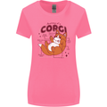 The Anatomy of a Corgi Dog Womens Wider Cut T-Shirt Azalea
