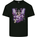 The Archangel Michael Gothic Goth Angel Kids T-Shirt Childrens Black