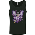 The Archangel Michael Gothic Goth Angel Mens Vest Tank Top Black