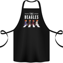 The Beagles Funny Music Parody Cotton Apron 100% Organic Black