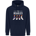 The Beagles Funny Music Parody Mens 80% Cotton Hoodie Navy Blue